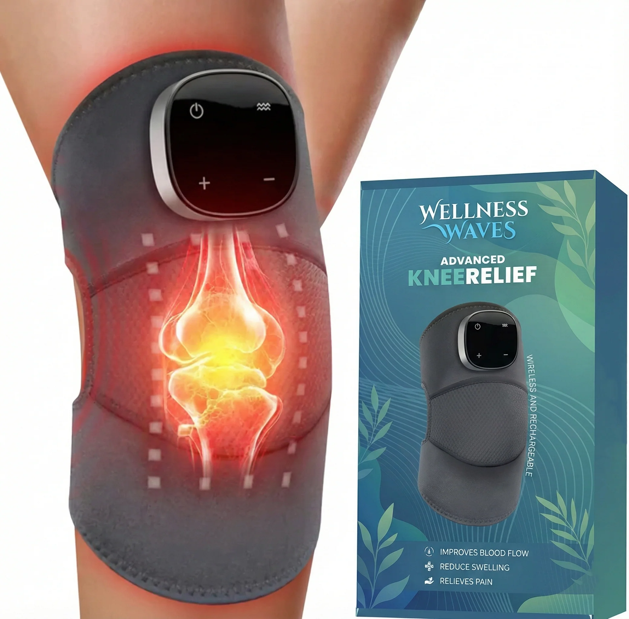 Wellness Waves EFSMT Knee Massager